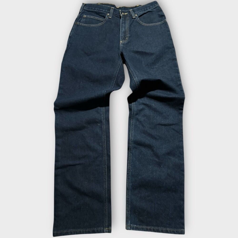NWT Carhartt Men's 32x32 Rugged Flex Modern Fit Work Jean, model 386 NEW - Picture 2 of 5